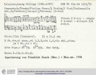 Konzert D-Dur
