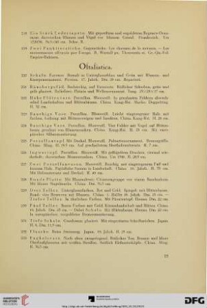 Ostasiatica (Nr. 220-276)