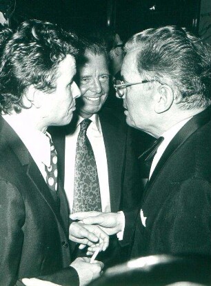 IFF 1975. Horst Buchholz, Wenzel Lüdecke, Dr. Alfred Bauer