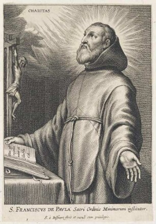 Bildnis des S. Franciscus de Pavla