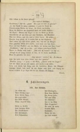 II. Lyrische Poesie