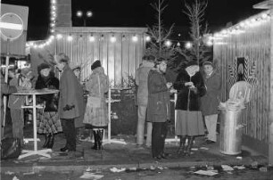 Imbißstand auf dem Striezelmarkt