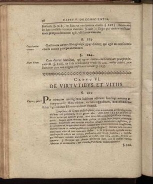 Caput VI. De Virtutibus Et Vitiis