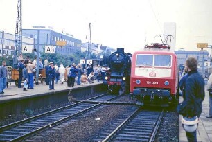 Hamburg: Bahnhof Altona: Internationale Verkehrsausstellung Hamburg