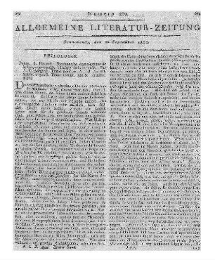 Der Bote aus Thüringen. Jg. 1797-1800, Quartal 1-4. Hrsg. von C. G. Salzmann. Schnepfenthal: Buchh. der Erziehungsanst. 1797-1800