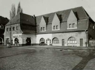 Dresden-Friedrichstadt, Schlachthofring 2. Ladengebäude (1906/1910, H. J. Erlwein)