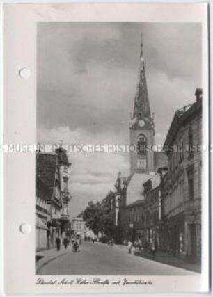 Stendal, Adolf-Hitler-Straße, Kirche St. Jacobi