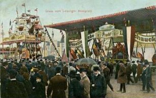 Gruss vom Leipziger Messplatz