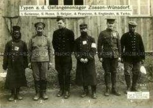 Kriegsgefangene im Gefangenenlager Zossen-Wünsdorf