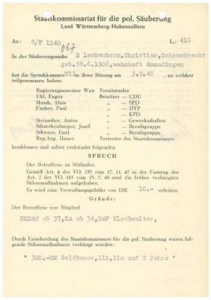 Blankenhorn, Christian