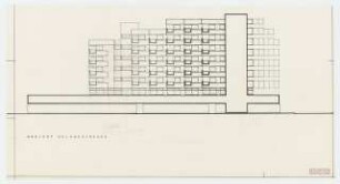 Wohn- und Geschäftshäuser Uhlandstraße / Wilhelmsaue / Berliner Straße, Berlin-Wilmersdorf: Ansicht 1:100