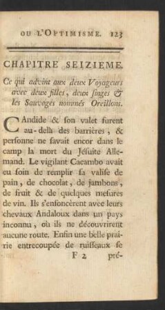 Chapitre seizieme