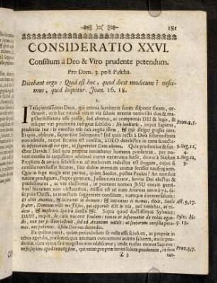 181-220, Consideratio XXVI. - Consideratio XXX.
