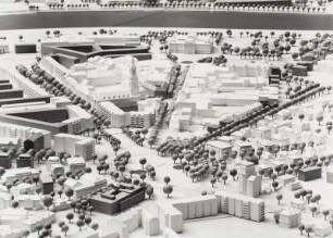 Innere Neustadt mit Albertplatz, Haupt-, König- und Theresienstraße