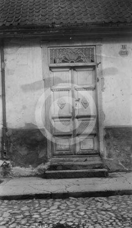 Portal eines Wohnhauses in Goldingen