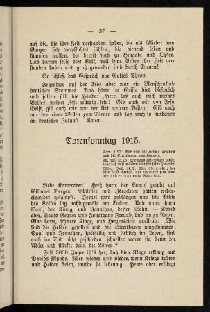 37-42, Totensonntag 1915