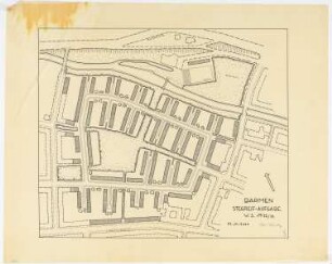 Stegreifaufgabe Barmen: Lageplan M 1:1000