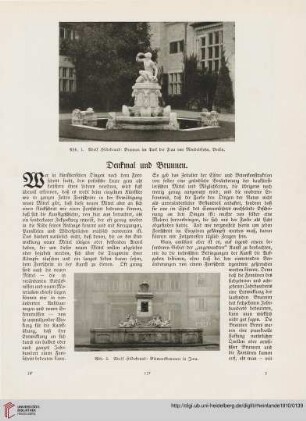 19: Denkmal und Brunnen