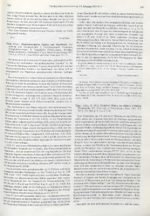 590-592 [Rezension] Empirical models of Biblical criticism