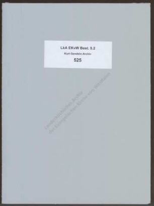 Bescheinigung der Eheschließung von Kurt Gerstein und Elfriede Bensch, Hagen, 31.8.1937 (Kopie)