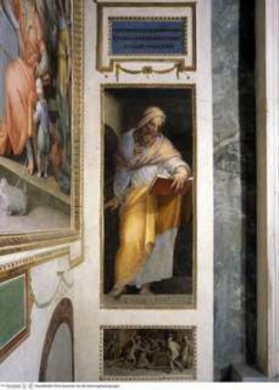 Kapellenausmalung, Der Prophet Zacharias von Vienne