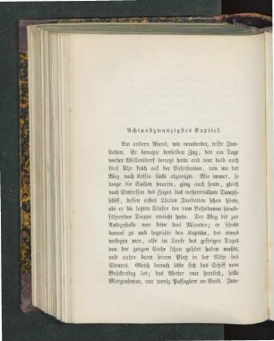 Achtundzwanzigstes Kapitel