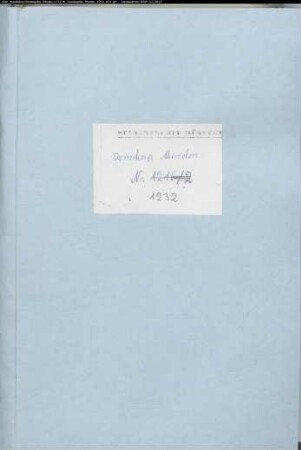 Fiscus Camerae ./. Landstände: Befreiung der Heuerlinge und dompropsteilichen Eigenhörigen vom Mühlenzwang (Liste der Heuerlinge)