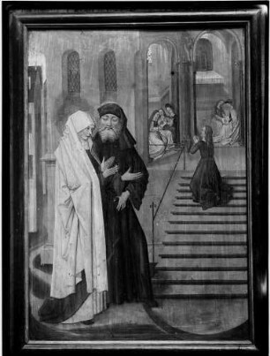 Kloster Lichtental Gemälde Tempelgang Marias (15. Jahrhundert)