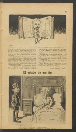 El estado de ese tío - [Caricatura]