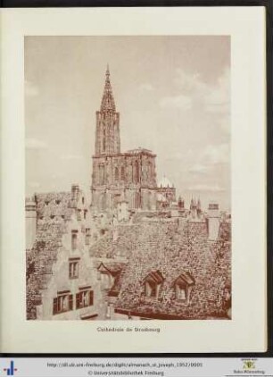 Illustration: Cathédrale de Strasbourg.