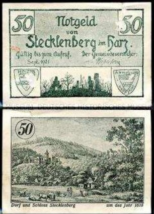 Stecklenberg 50 Pfennig