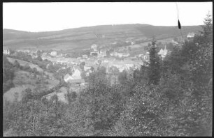 Gottleuba. Blick auf Bad Gottleuba