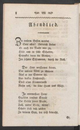 Abendlied