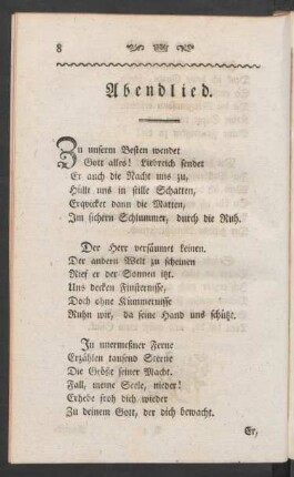 Abendlied