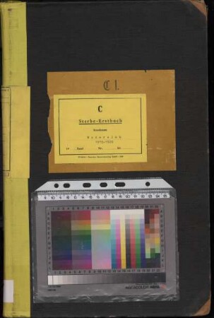 Sterberegister des Standesamtes Wadersloh von 1919 (Urkunden-Nr. 1-111) und von 1920 (Urkunden-Nr. 1-70)