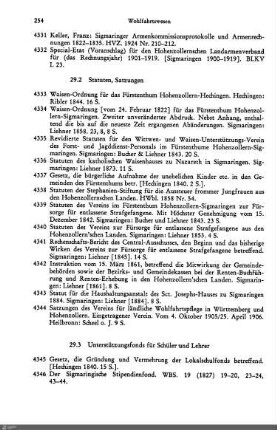 29.2 Statuten, Satzungen