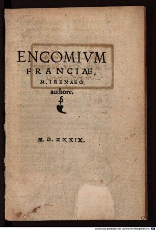 Encomium Franciae