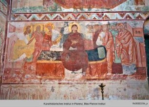 Die Ausmalung der Marienkirche : Szenen aus dem Leben Christi und Mariens : Szene aus dem Akathistos-Hymnus