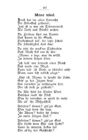 Mene tekel