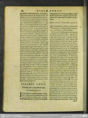 Psalmus CXXIV