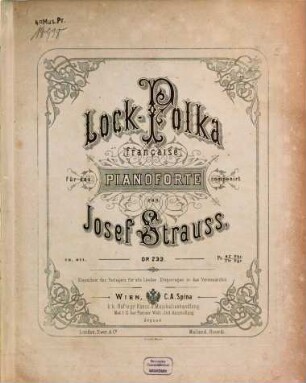 Lock-Polka française : für das Pianoforte ; op. 233