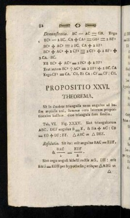 82-91, Propositio XXVI - XXXI