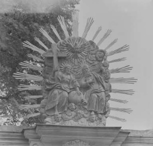 Domstift Plastiken : Bautzen. Domstift. Skulpturen am Portal