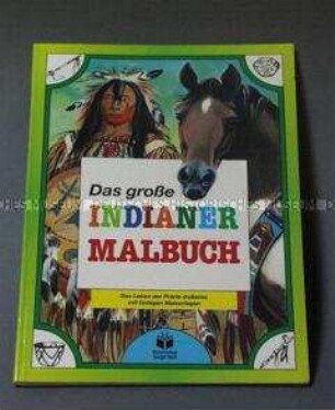 Indianer-Malbuch