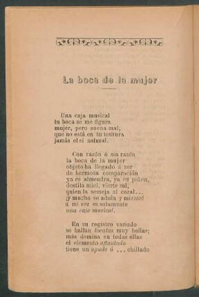 La boca de la mujer