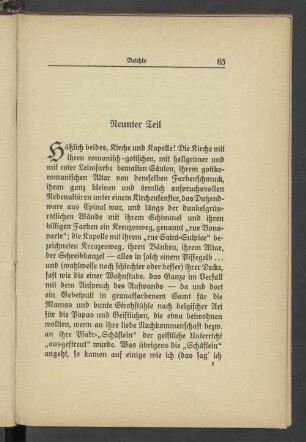 Neunter Teil