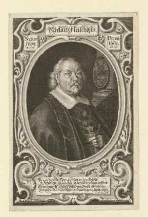 Niclaus Fleischbein; geb. 04.06.1604; gest. 21.04.1660