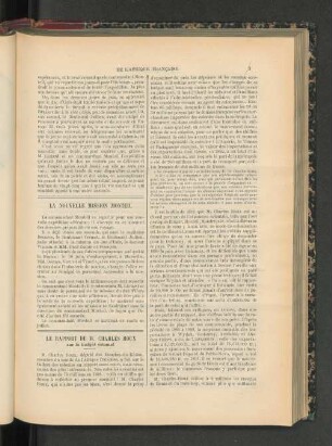 Le Rapport De M. Charles Boux.