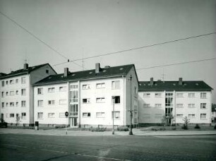 Wohnhäuser Bernusstraße, Frankfurt am Main, 1958