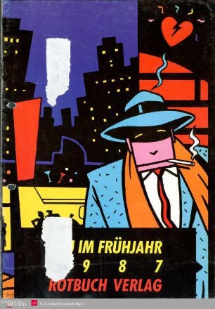 Programmvorschau Rotbuch Frühjahr 1987
